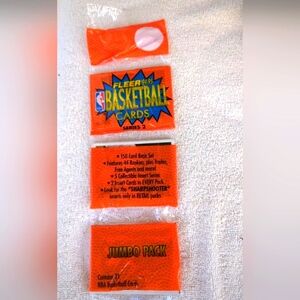 1994-1995 Fleer NBA Basketball Cards Series 2 Jumbo Rack Pack New Factory Sealed
